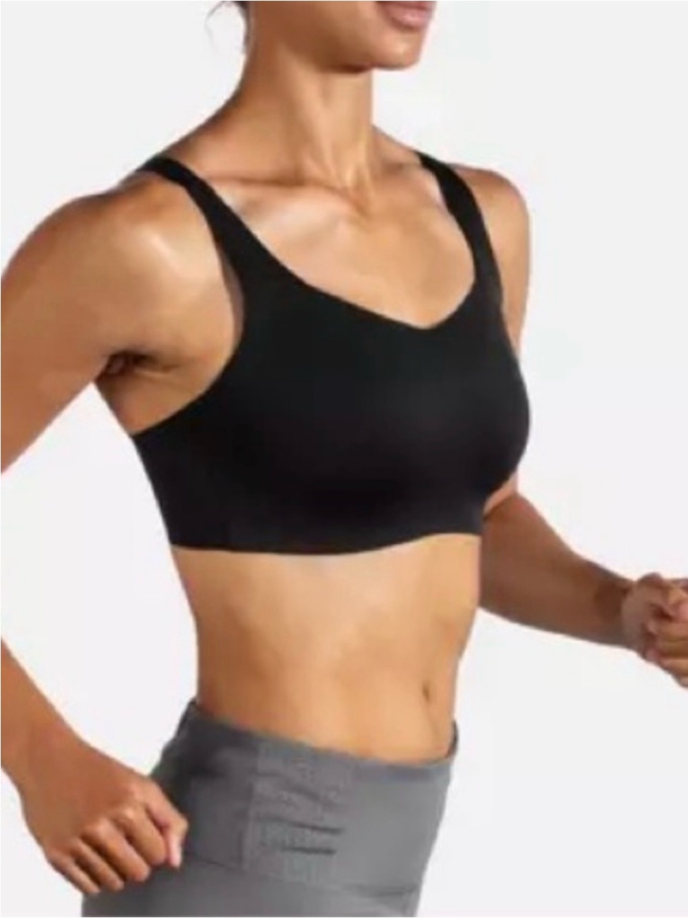 NEW Brooks Holds Me in Dare Underwire Run Bra .